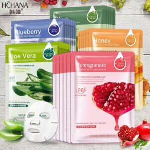 BIOHANA Natural Fruit Extract Sheet Masks