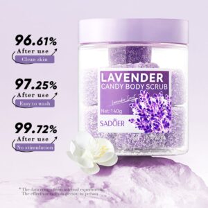 Lavender Relaxing Body Scrub Jam